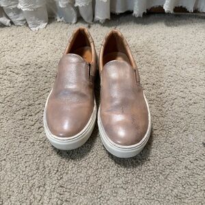 Bed Stu Metallic Slip-On Loafers